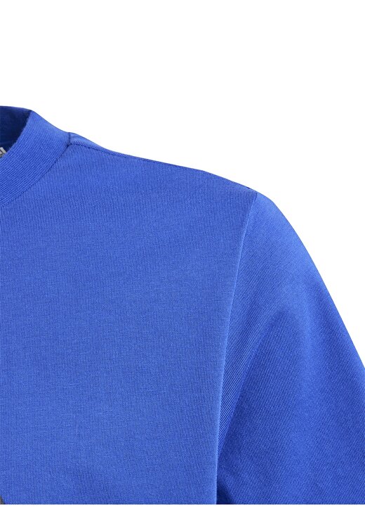 Adidas Düz Mavi Erkek T-Shirt IJ6264-U BL TEE 4