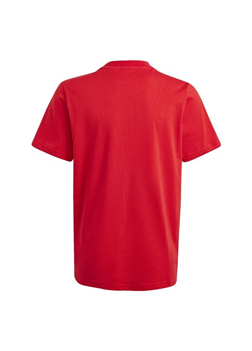Adidas Kırmızı Erkek Çocuk T-Shirt 23YSL8472 4