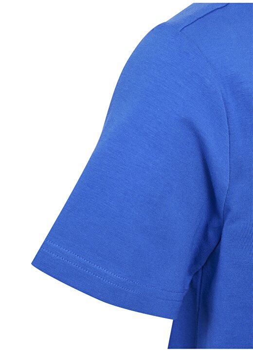 Adidas Baskılı Mavi Kız Çocuk T-Shirt IP1839-G FARM TEE 3