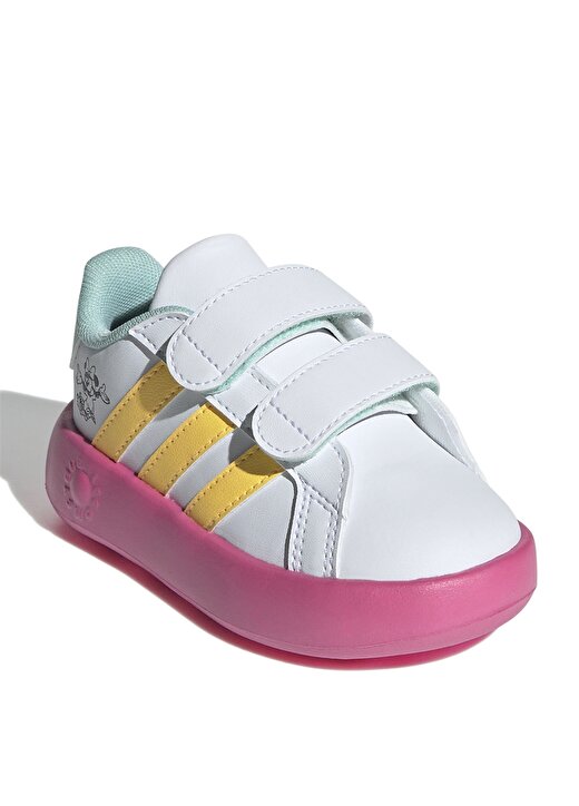 Adidas Beyaz Kız Bebek Yürüyüş Ayakkabısı ID8018-GRAND COURT MINNIE CF I 3
