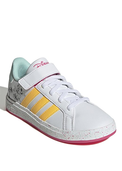 Adidas Beyaz Kız Çocuk Yürüyüş Ayakkabısı IF0926-GRAND COURT MINNIE EL K 3
