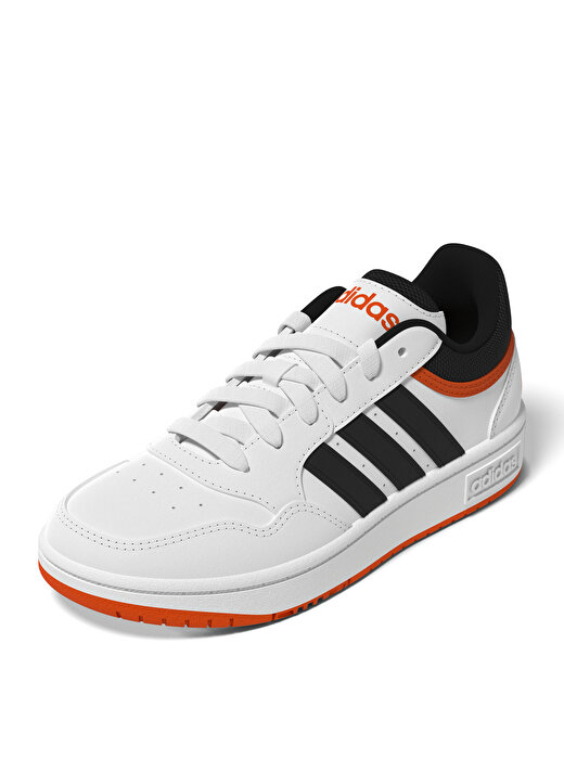 adidas Beyaz Erkek Çocuk Yürüyüş Ayakkabısı IG3828-HOOPS 3.0 K 3