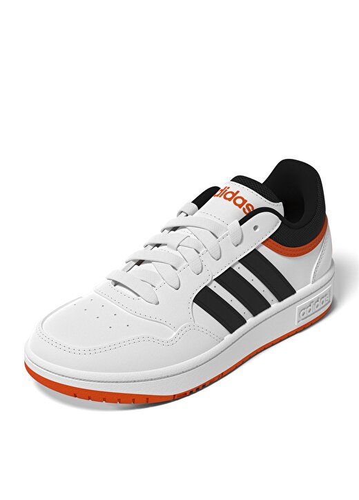 Adidas Beyaz Erkek Çocuk Yürüyüş Ayakkabısı IG3828-HOOPS 3.0 K 3