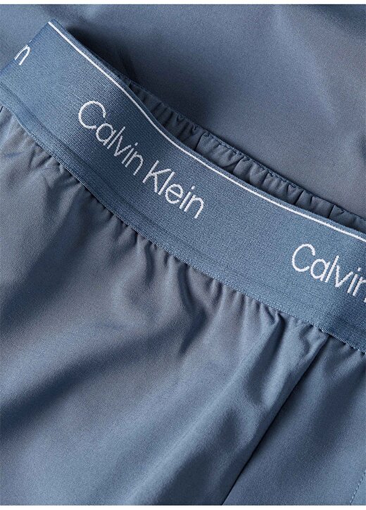 Calvin Klein Mavi Erkek Lastikli Bel Standart Fit Eşofman Altı 00GMS4P6435BX-WO - WOVEN PANT 2