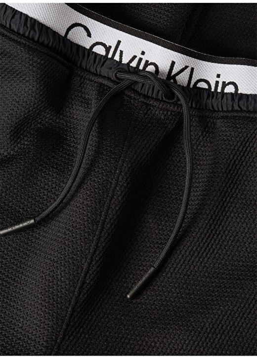 Calvin Klein Siyah Erkek Lastikli Bel Standart Fit Eşofman Altı 00GMS4P636BAE-PW - KNIT PANT 3