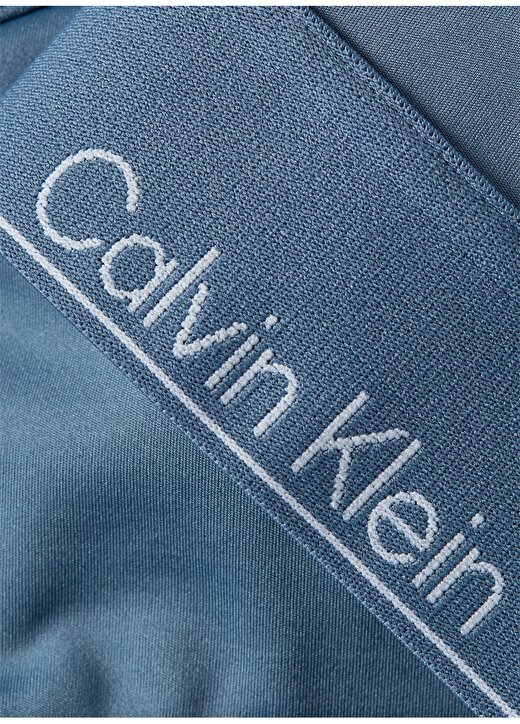 Calvin Klein Mavi Kadın U Yaka Normal Kalıp Sporcu Sütyeni 00GWS4K1915BX-WO -Bra Low Support 3