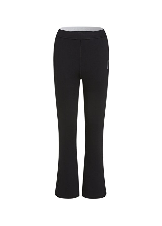 Calvin Klein Siyah Kadın Lastikli Bel Standart Fit Eşofman Altı 00GWS4P643BAE-PW - Knit Pant 3