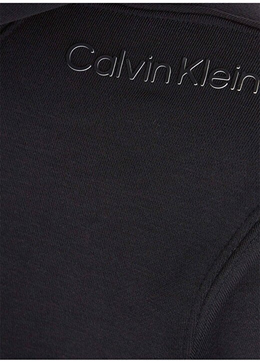 Calvin Klein Siyah Erkek Kapüşon Yaka Sweatshirt 00GMS4W332BAE-PW 3