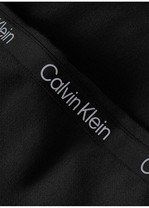 Calvin Klein Siyah Kapüşon Yaka Kadın Sweatshirt 00GWS4W340BAE-PW - Hoodie 3