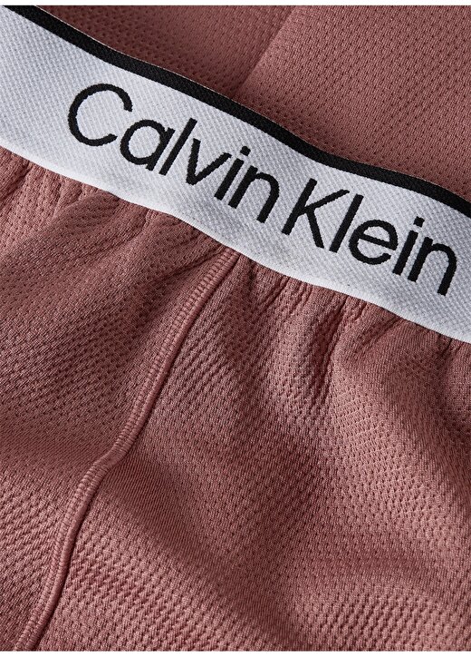 Calvin Klein Pembe Kadın Lastikli Bel Standart Fit Eşofman Altı 00GWS4P643LKO-PW - Knit Pant 2