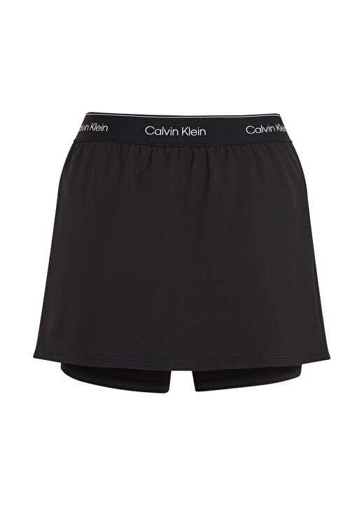 Calvin Klein Siyah Kadın Etek 00GWS4T901BAE-WO - Woven Skirt 4