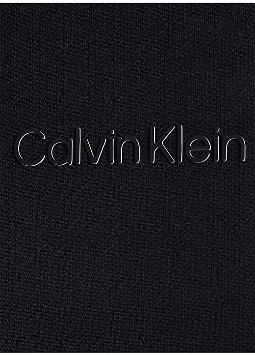Calvin Klein Siyah Erkek Bisiklet Yaka T-Shirt 00GMS4K159BAE-WO - SS TEE 2