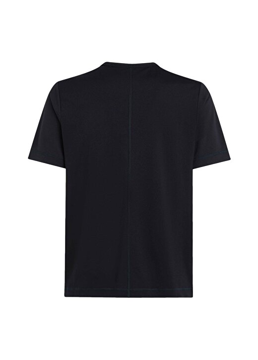 Calvin Klein Siyah Erkek Bisiklet Yaka T-Shirt 00GMS4K159BAE-WO - SS TEE 3