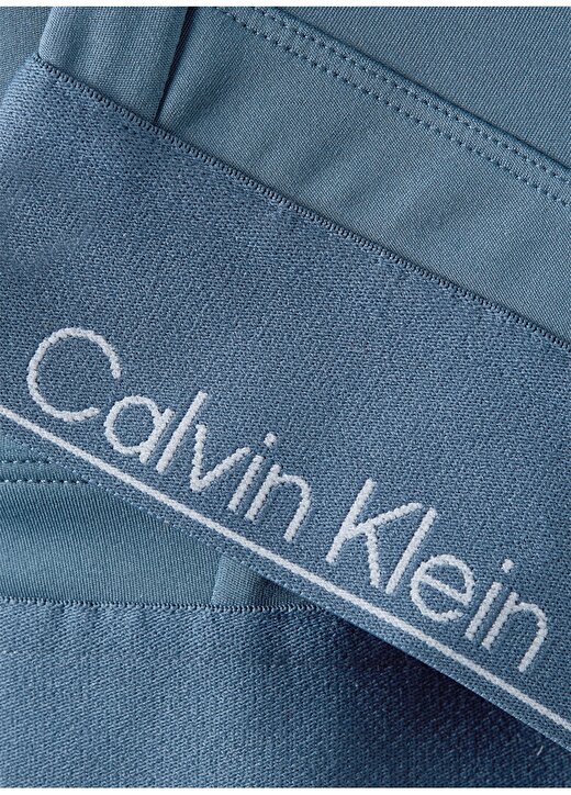 Calvin Klein Mavi Kadın U Yaka Standart Fit Sporcu Sütyeni 00GWS4K1935BX-WO - Sports Bra High 3