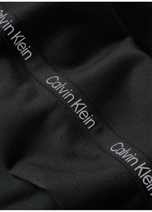 Calvin Klein Siyah Kadın Bisiklet Yaka Sweatshirt 00GWS4W341BAE-PW - Pullover Cropped 2
