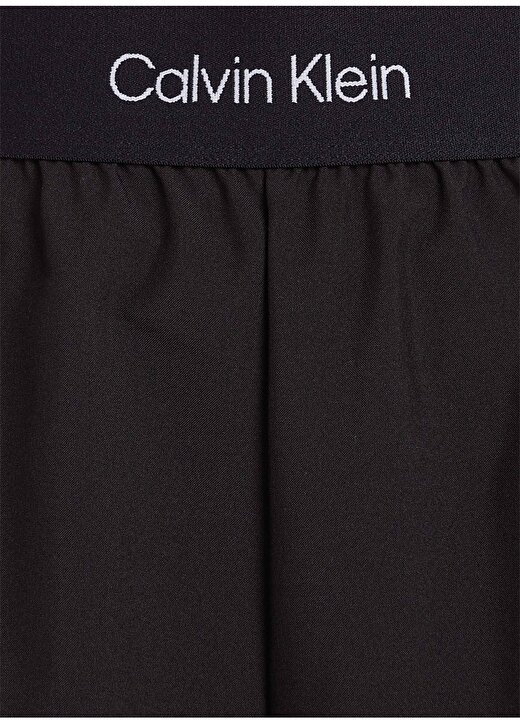 Calvin Klein Siyah Kadın Lastikli Bel Şort 00GWS4S819BAE-WO - Woven Short 2