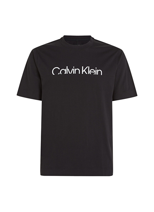 Calvin Klein Siyah Erkek T-Shirt 00GMS4K190BAE-PW - SS TEE  2