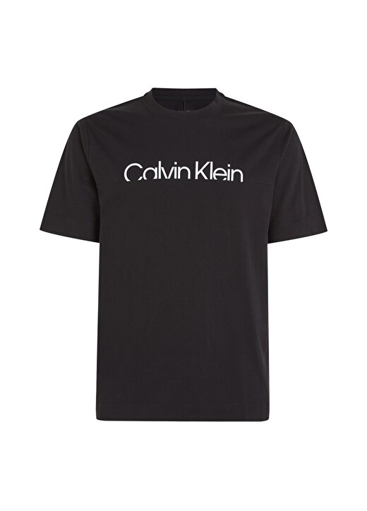 Calvin Klein Siyah Erkek T-Shirt 00GMS4K190BAE-PW - SS TEE 2