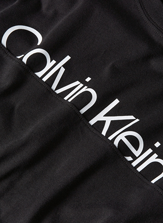 Calvin Klein Siyah Erkek T-Shirt 00GMS4K190BAE-PW - SS TEE  3