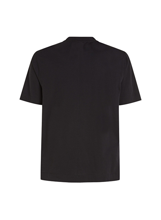 Calvin Klein Siyah Erkek T-Shirt 00GMS4K190BAE-PW - SS TEE  4
