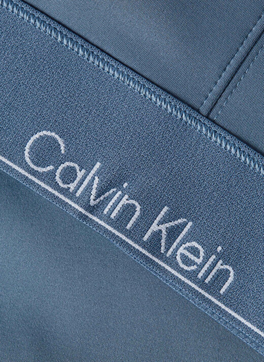 Calvin Klein Mavi Kadın Bisiklet Yaka T-Shirt 00GWS4K1945BX-WO - SS Crop T-Shirt   2