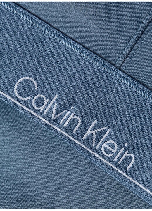 Calvin Klein Mavi Kadın Bisiklet Yaka T-Shirt 00GWS4K1945BX-WO - SS Crop T-Shirt 2