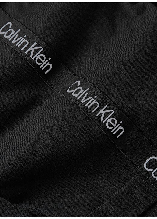 Calvin Klein Siyah Erkek Bisiklet Yaka Standart Fit T-Shirt 00GMS4K187BAE-PW - SS TEE 3