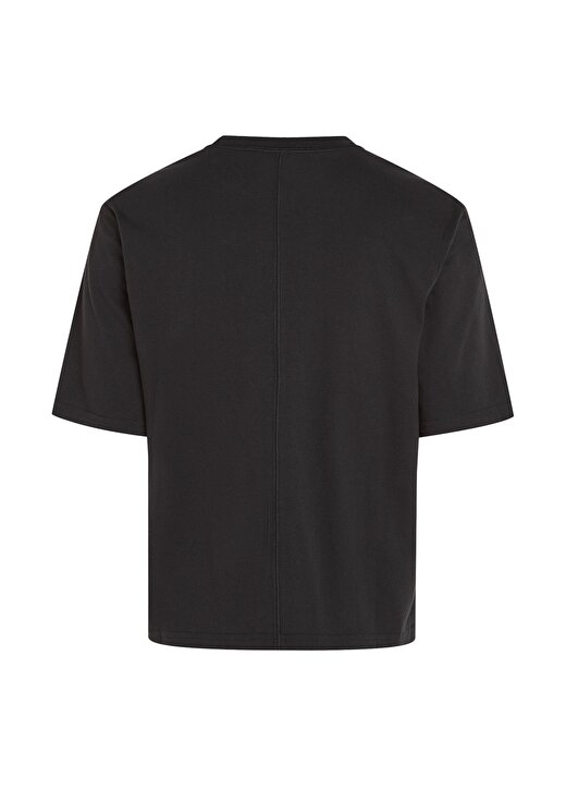 Calvin Klein Siyah Kadın Bisiklet Yaka Normal Kalıp T-Shirt 00GWS4K210BAE-PW - SS T-Shirt 3