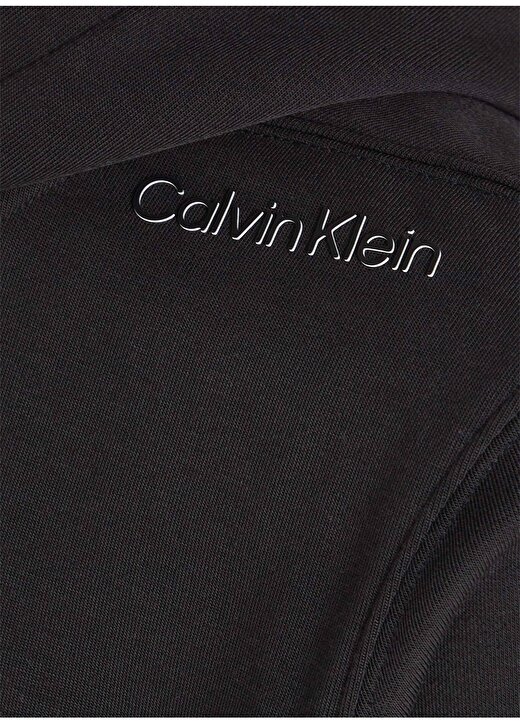 Calvin Klein Siyah Erkek Kapüşon Yaka Zip Ceket 00GMS4J417BAE-PW - FULL ZIP HOODIE 3