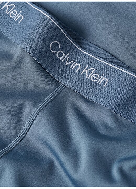 Calvin Klein Mavi Kadın Normal Kalıp Şort 00GWS4L7285BX-WO - Bike Short 5 3