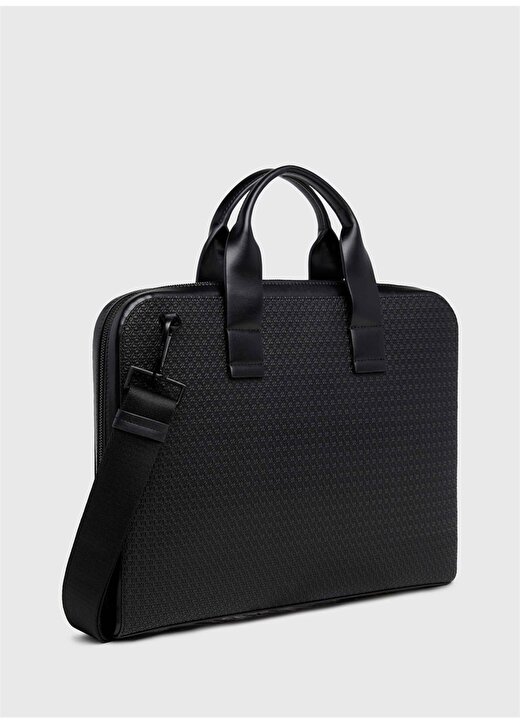 Calvin Klein Siyah Erkek 37X28,5X4,5 Cm Laptop Çantası MODERN BAR SLIM LAPTOP BAG MONO 3