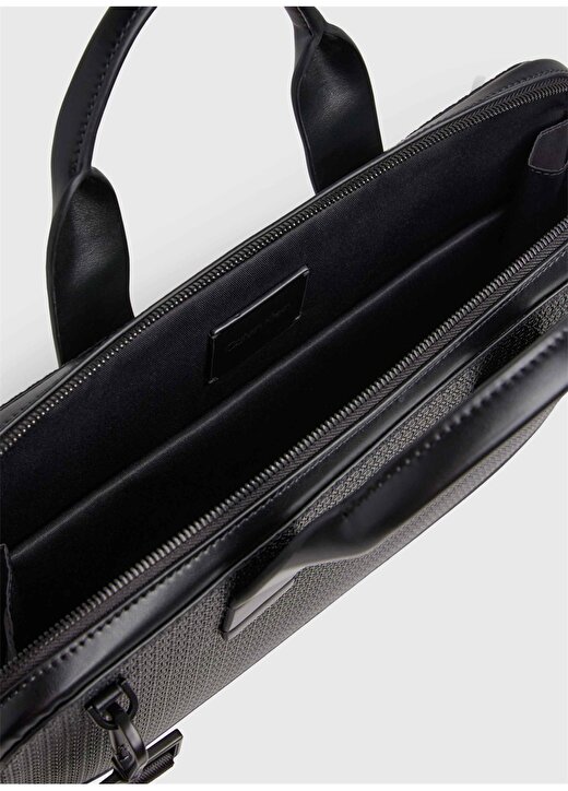 Calvin Klein Siyah Erkek 37X28,5X4,5 Cm Laptop Çantası MODERN BAR SLIM LAPTOP BAG MONO 4