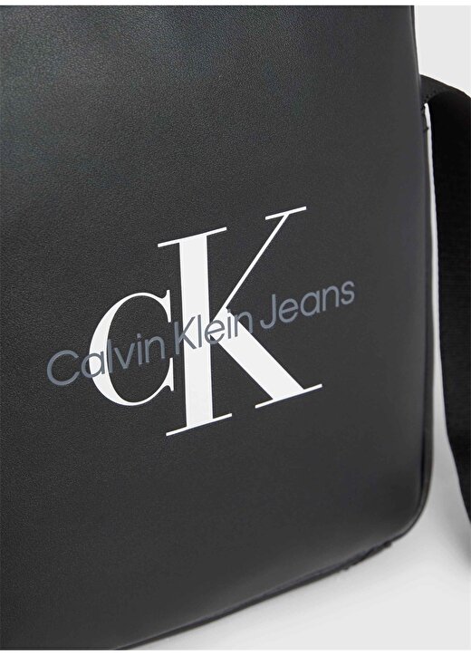 Calvin Klein Siyah Erkek 18X22x4,5 Cm Postacı Çantası MONOGRAM SOFT REPORTER18 4