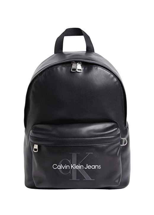 Calvin Klein Siyah Erkek 32X40x17 Cm Sırt Çantası MONOGRAM SOFT CAMPUS BP40 1