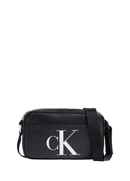 Calvin Klein Siyah Erkek 22X14,5X5 Cm Postacı Çantası MONOGRAM SOFT CAMERA BAG22 1