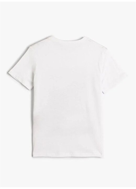 Koton Beyaz Erkek Çocuk T-Shirt KUBA-TOP 4