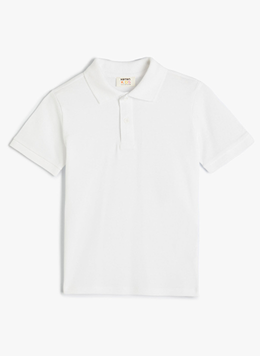 Koton Beyaz Erkek Çocuk T-Shirt 4SKB10152TK 1