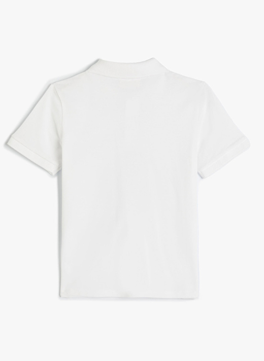 Koton Beyaz Erkek Çocuk T-Shirt 4SKB10152TK 2