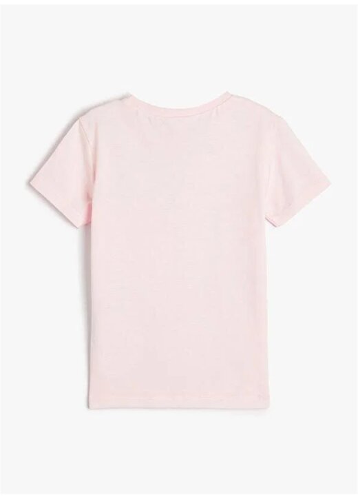 Koton Pembe Kız Bebek T-Shirt 4SMG10031AK 3