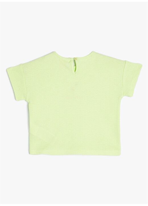 Koton Yeşil Kız Bebek T-Shirt 4SMG10129AK 2