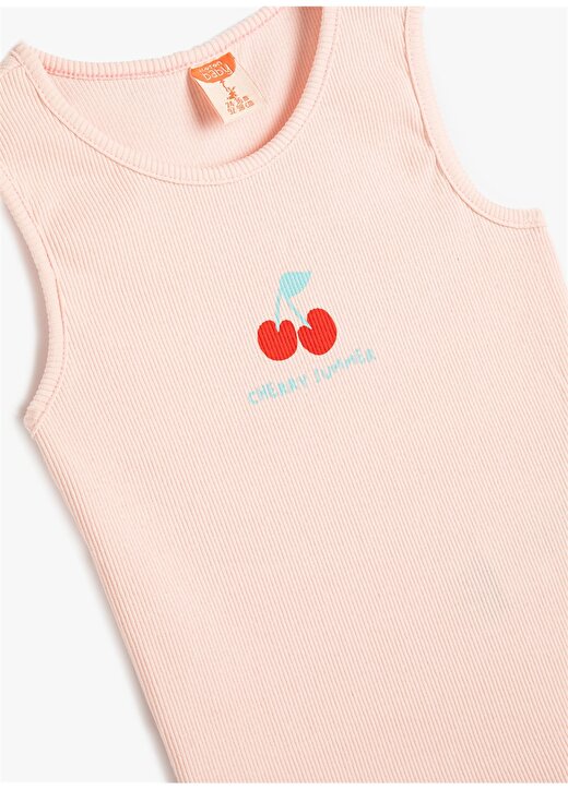 Koton Pembe Kız Bebek T-Shirt 4SMG30009AK 3
