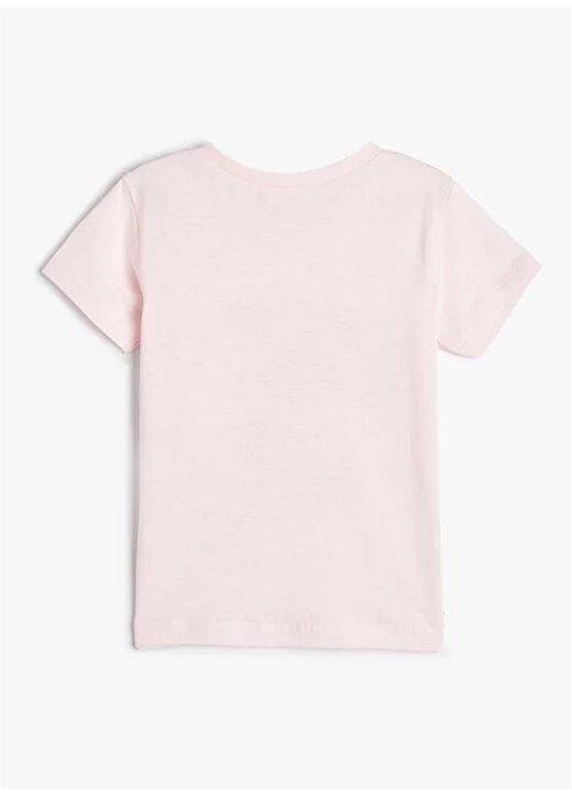 Koton Pembe Kız Bebek T-Shirt 4SMG10049AK 3