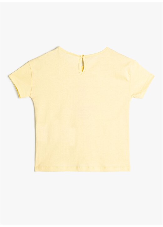 Koton Sarı Kız Bebek T-Shirt 4SMG10109AK 2