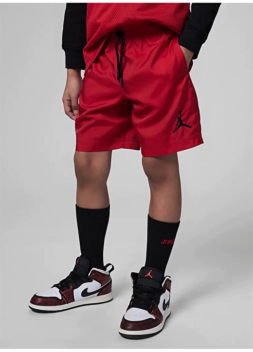 Nike Bağlamalı Bel Normal Kırmızı Erkek Şort 95B466-R78-JDB JUMPMAN WVN PLY SHRT 2