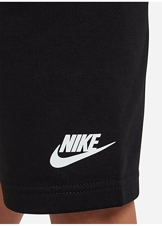 Nike Lastikli Bel Normal Siyah Erkek Şort Takım 86L693-023-NKB B NSW AOP FT SHRT ST 3