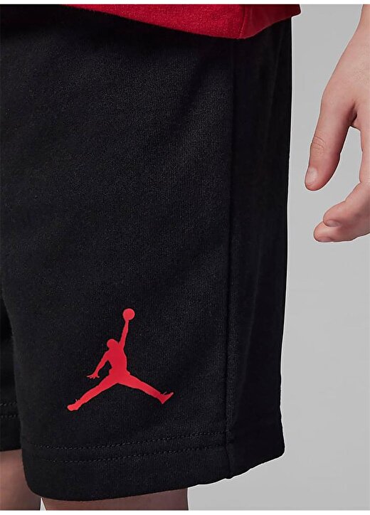 Nike Lastikli Bel Normal Siyah - Gri Erkek Şort Takım 85C138-GEH-JDB JUMBO JMPMN SHORT ST 3