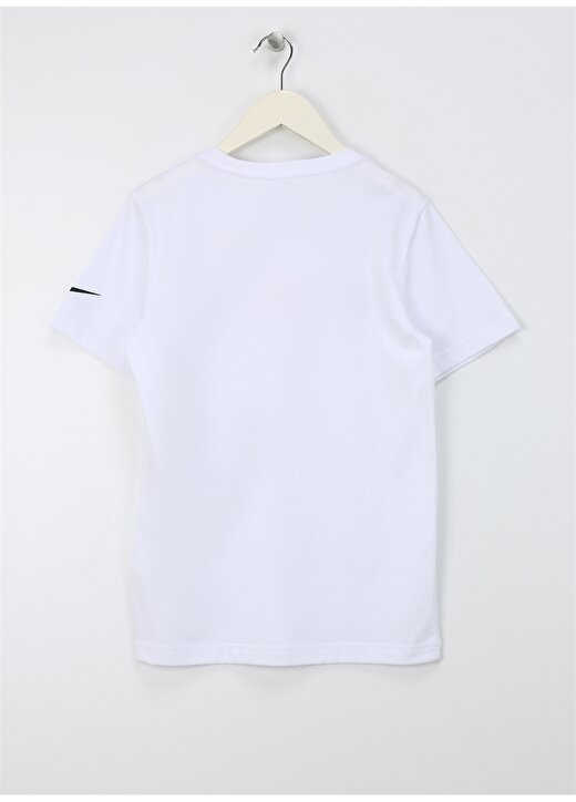 Nike Baskılı Beyaz Erkek Çocuk T-Shirt 9Q0573-001-RWB WORDMARK TEE 2