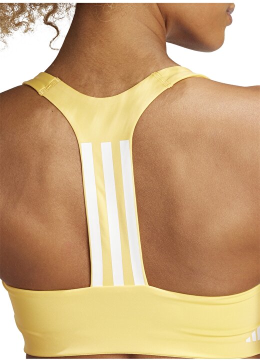 Adidas Sarı Kadın Slim Fit Sporcu Sütyeni IN0824 PWIM 3