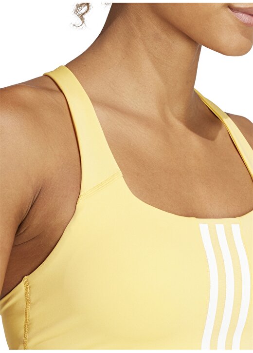 Adidas Sarı Kadın Slim Fit Sporcu Sütyeni IN0824 PWIM 4