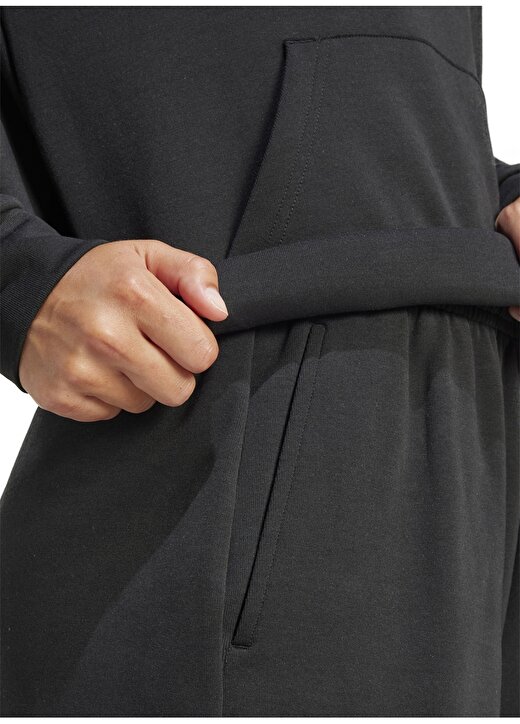 Adidas Siyah Kadın Kapüşon Yaka Sweatshirt IP1541 W 4